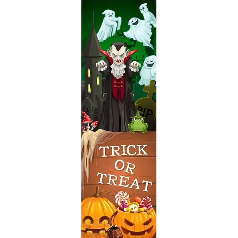 Halloween | Kits complets de peinture diamant rond/carré | 30x80cm