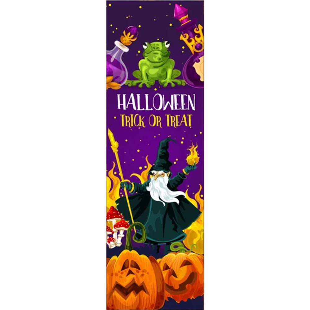 Halloween | Kits complets de peinture diamant rond/carré | 30x80cm