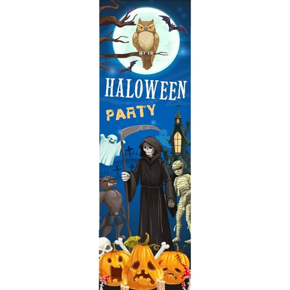 Halloween | Kits complets de peinture diamant rond/carré | 30x80cm