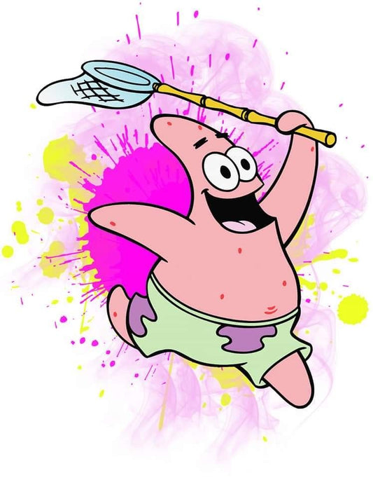 Patrick Star | Full Round/Square Diamond Painting Kits | 30x40cm