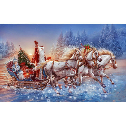 Christmas | Full Round/Square Diamond Painting Kits | 40x60cm