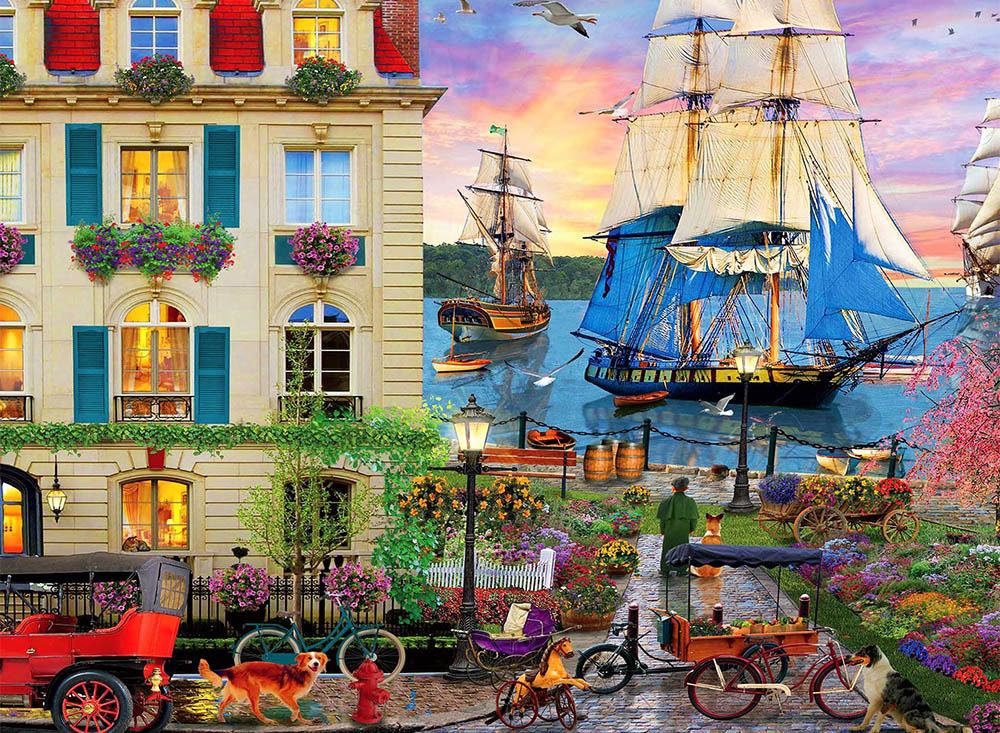 Landschaft | Vollständige runde/quadratische Diamond Painting Kits