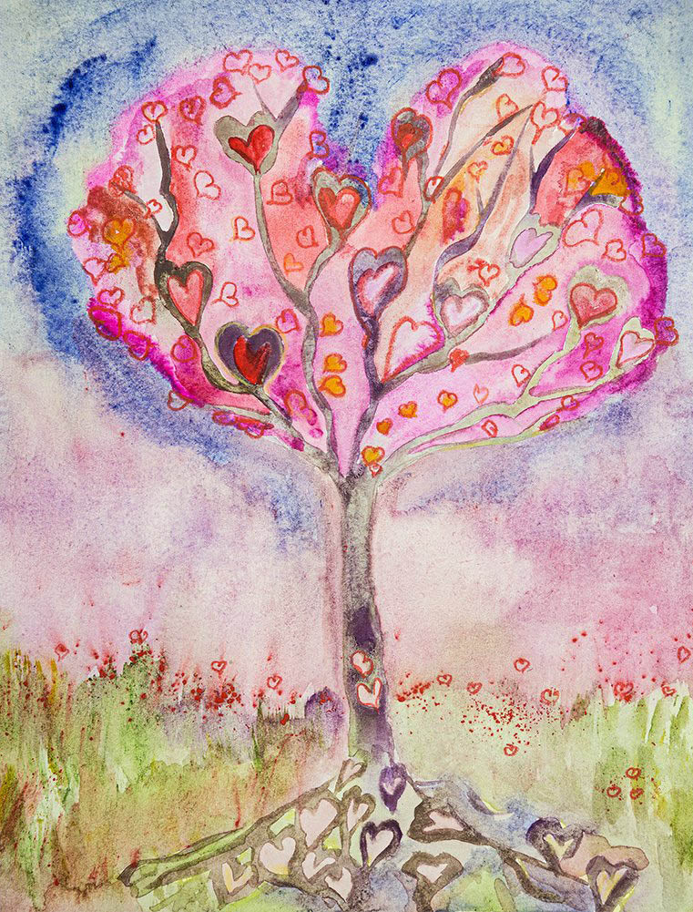 Love Tree | Full Round/Square Diamond Painting Kits