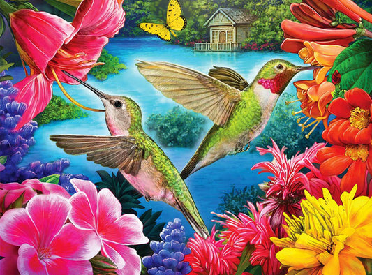 Hummingbird | Full Round/Square Diamond Painting Kits