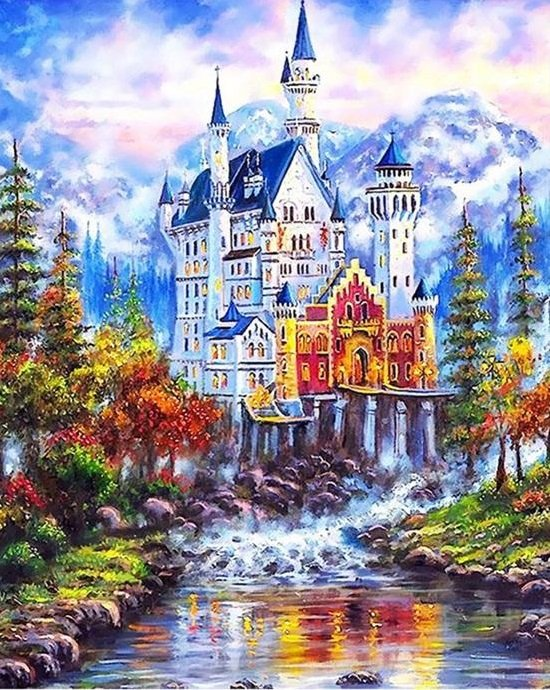 Landschaft | Vollständige runde/quadratische Diamond Painting Kits