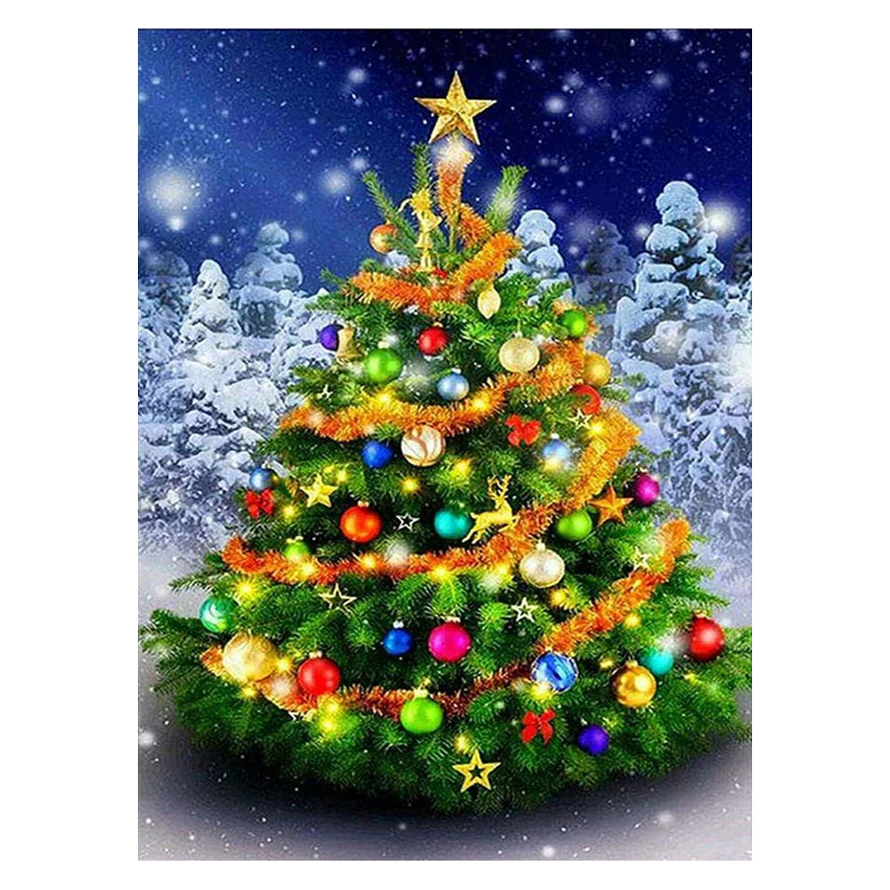 Christmas Tree | Full Round Diamond Painting Kits