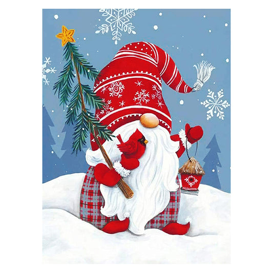 Christmas Gnome | Full Round Diamond Painting Kits