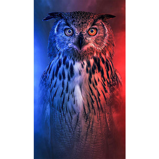 Owl | Full Round/Square Diamond Painting Kits | 40x70cm | 50x80cm