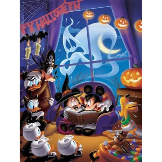 Halloween | Full Round Diamond Painting Kits | 20x30cm-50x70cm