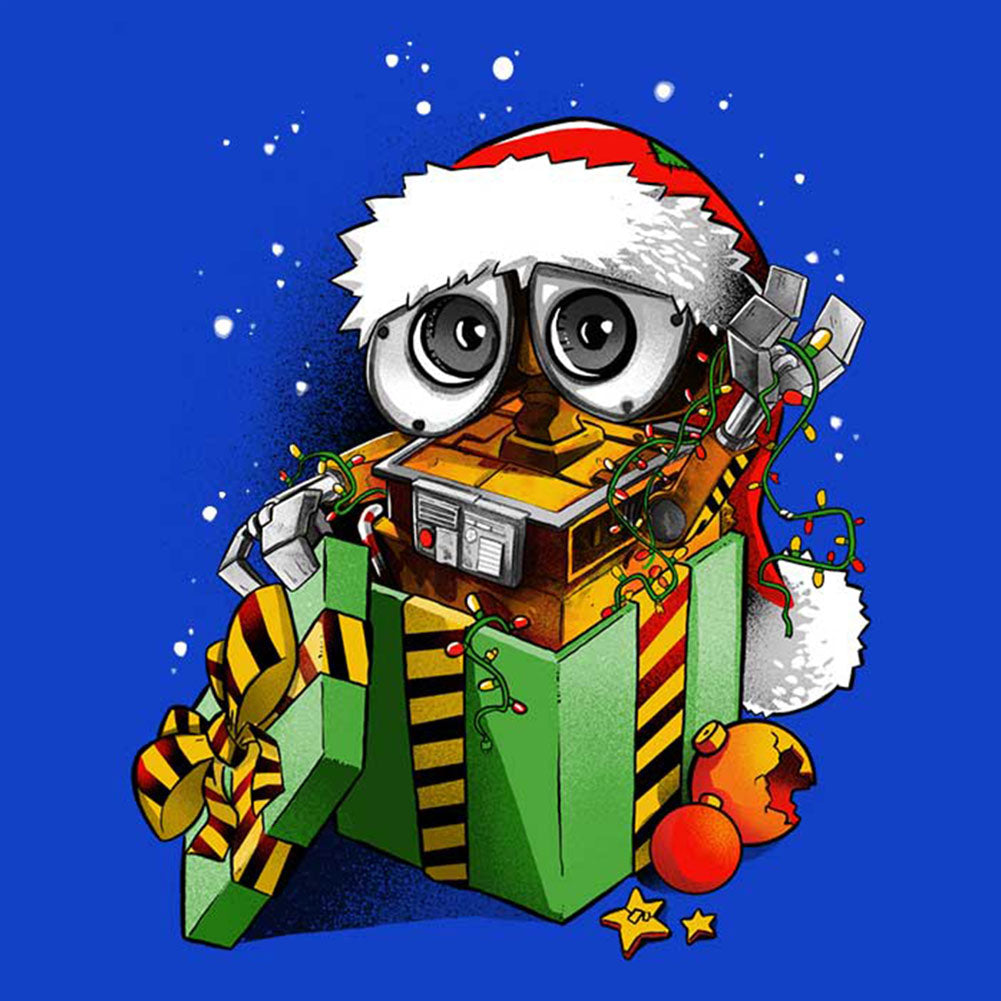 Hibou de Noël | Kits complets de peinture au diamant rond/carré 