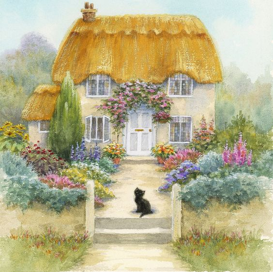 House cat | Full Round/Square Diamond Painting Kits