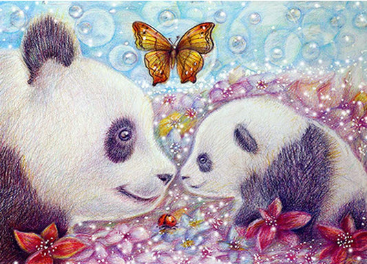 Panda | Full Round/Square Diamond Painting Kits