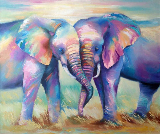 Elefant | Vollständige runde/quadratische Diamond Painting Kits