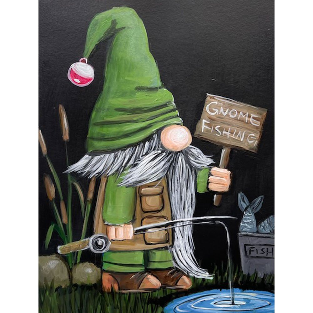 Gnome | Full Round/Square Diamond Painting Kits
