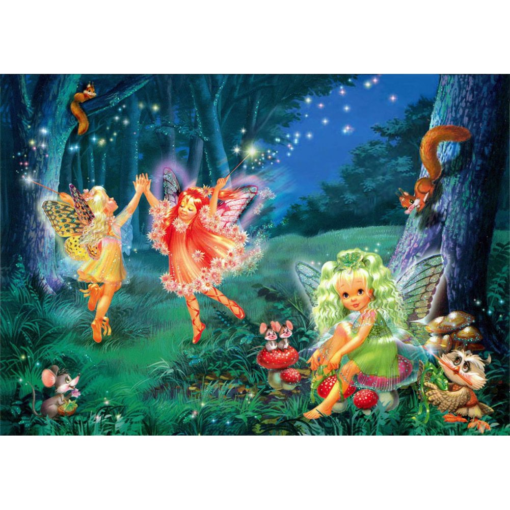 Fairy | Full Round/Square Diamond Painting Kits