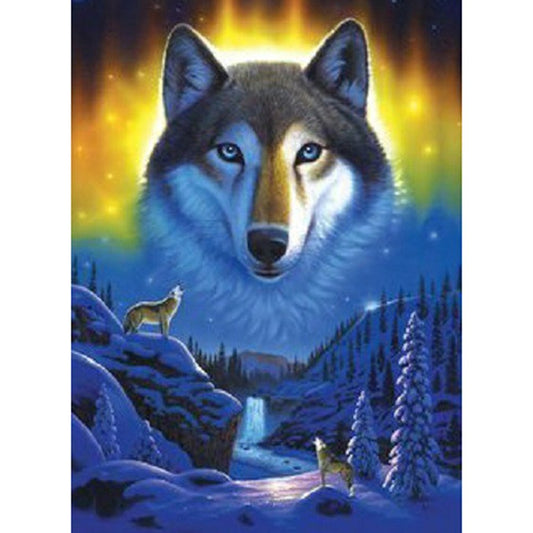 Wolf | Vollständige runde/quadratische Diamond Painting Kits