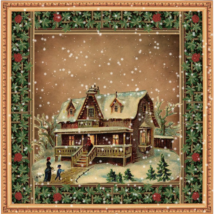 Weihnachten | Vollständige Runde/Quadratische Diamond Painting Kits | 30x30-50x50cm 