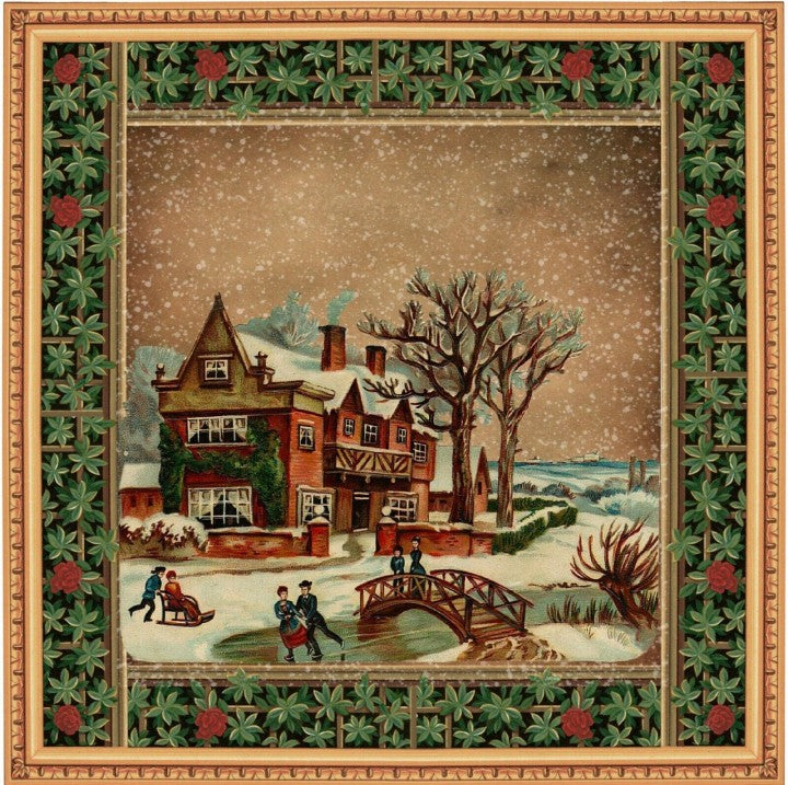 Weihnachten | Vollständige Runde/Quadratische Diamond Painting Kits | 30x30-50x50cm 