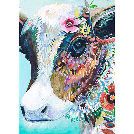 Cattle  | Full Round Diamond Painting Kits