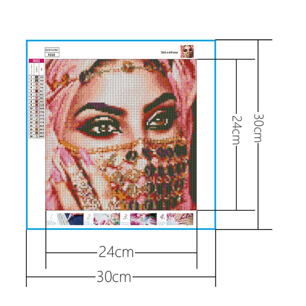 Indian Women | Full Square Diamond Painting Kits