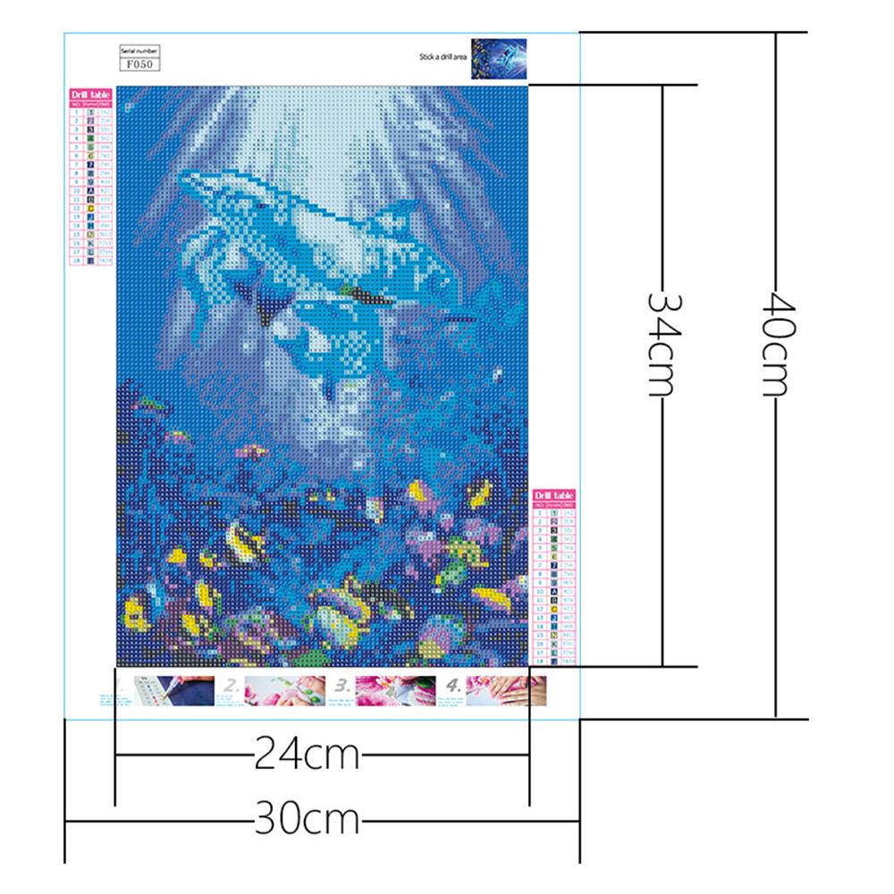 Underwater World  | Full Square Diamond Painting Kits