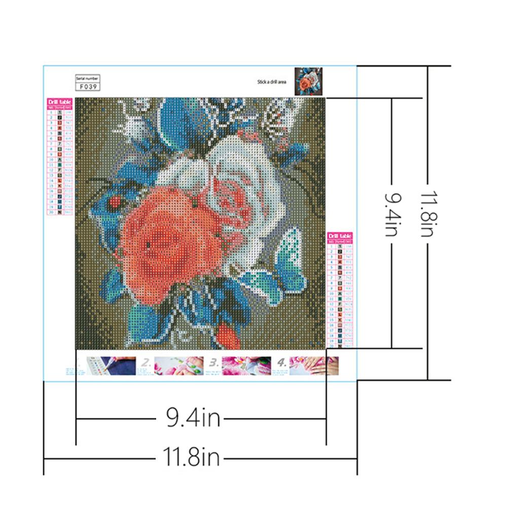 Flowers | Full Square Diamond Painting Kitss