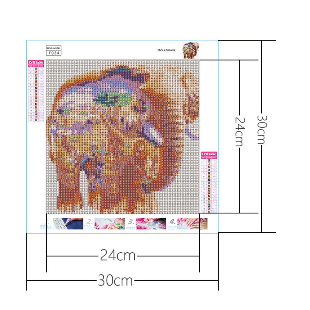 African elephant | Full Square Diamond Painting Kits