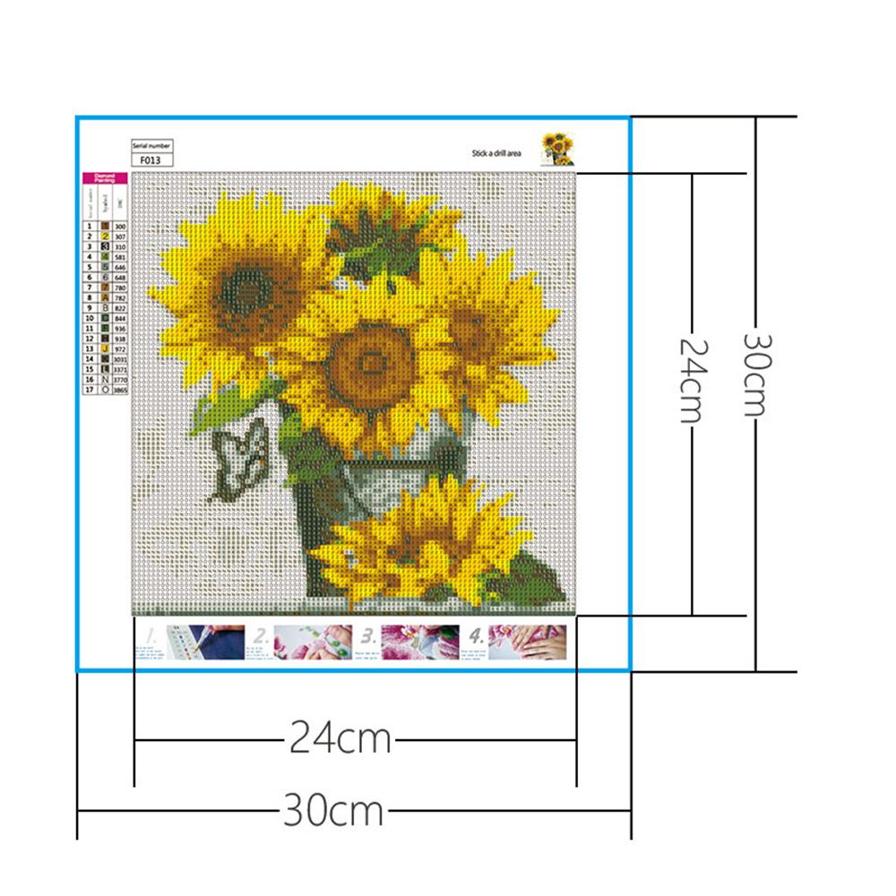 Sonnenblume | Full Square Diamond Painting Kits