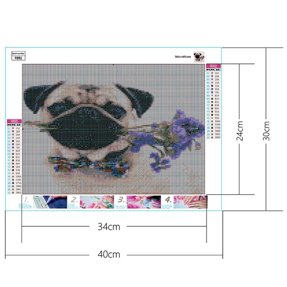 Dog  | Full Square Diamond Painting Kits