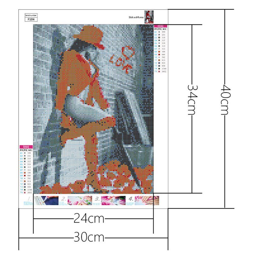 Sexy Frau | Full Square Diamond Painting Kits