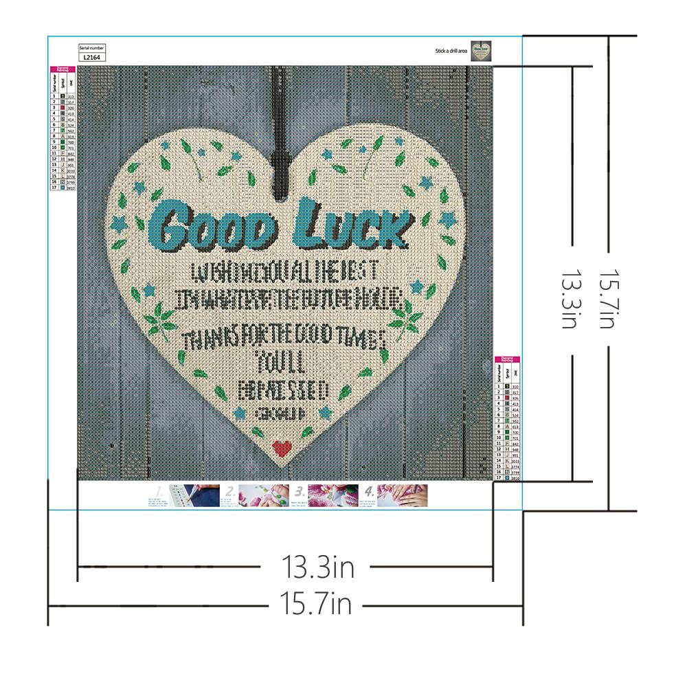 Good Luck | Full Round Diamond Painting Kits