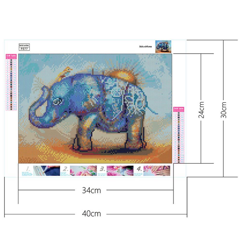 Dumbo | Kits de peinture au diamant carré complet