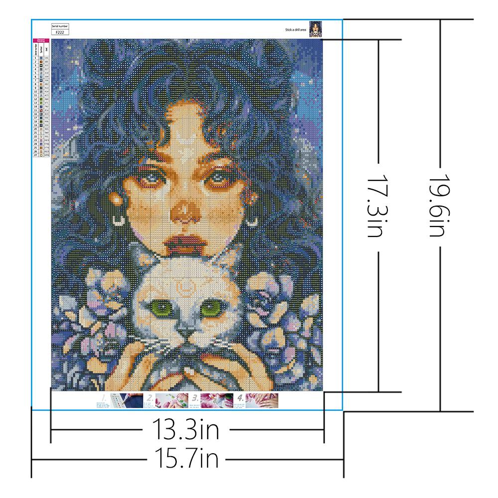 Moon Goddess | Full Square Diamond Painting Kits