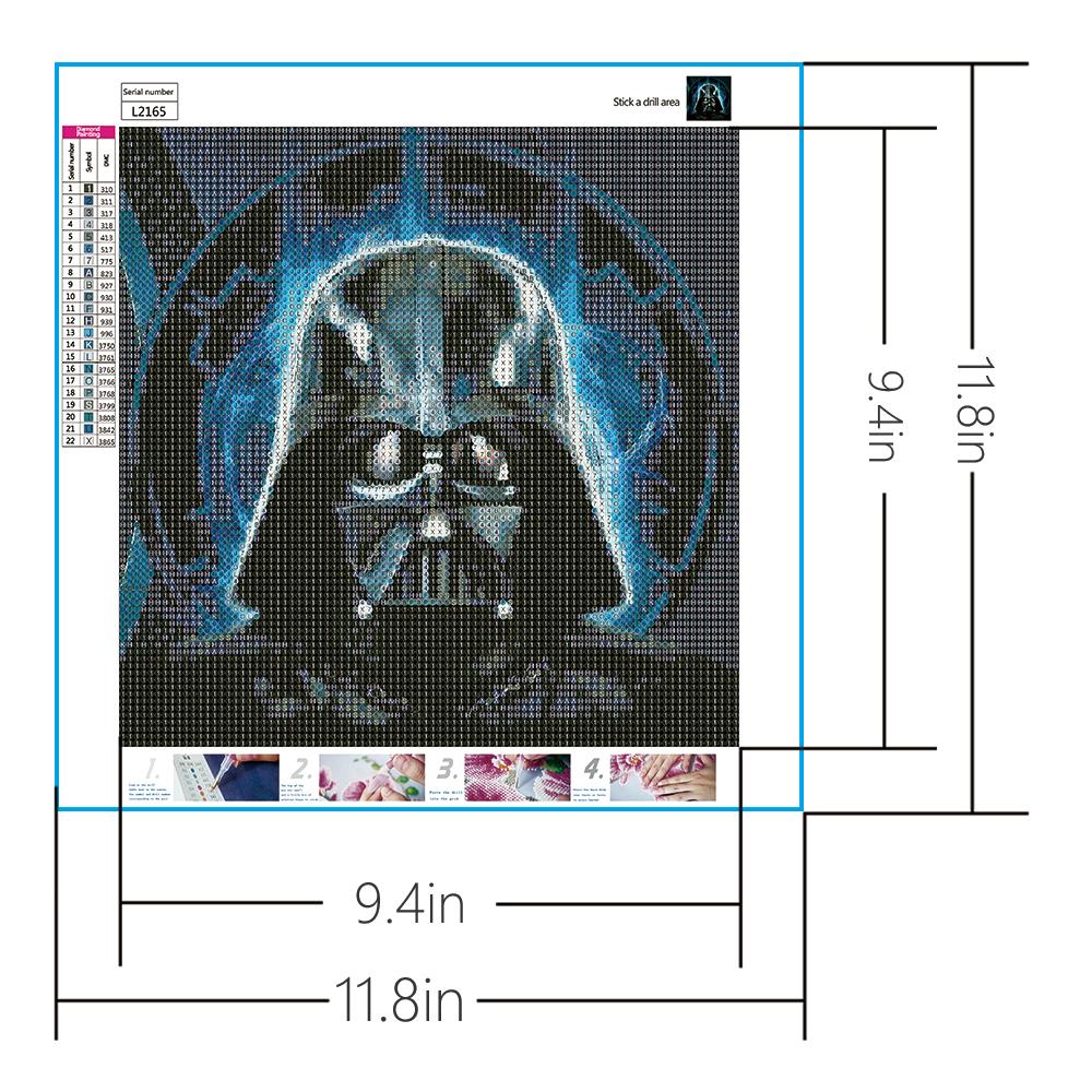 Darth Vader Deviantart  | Full Round Diamond Painting Kits