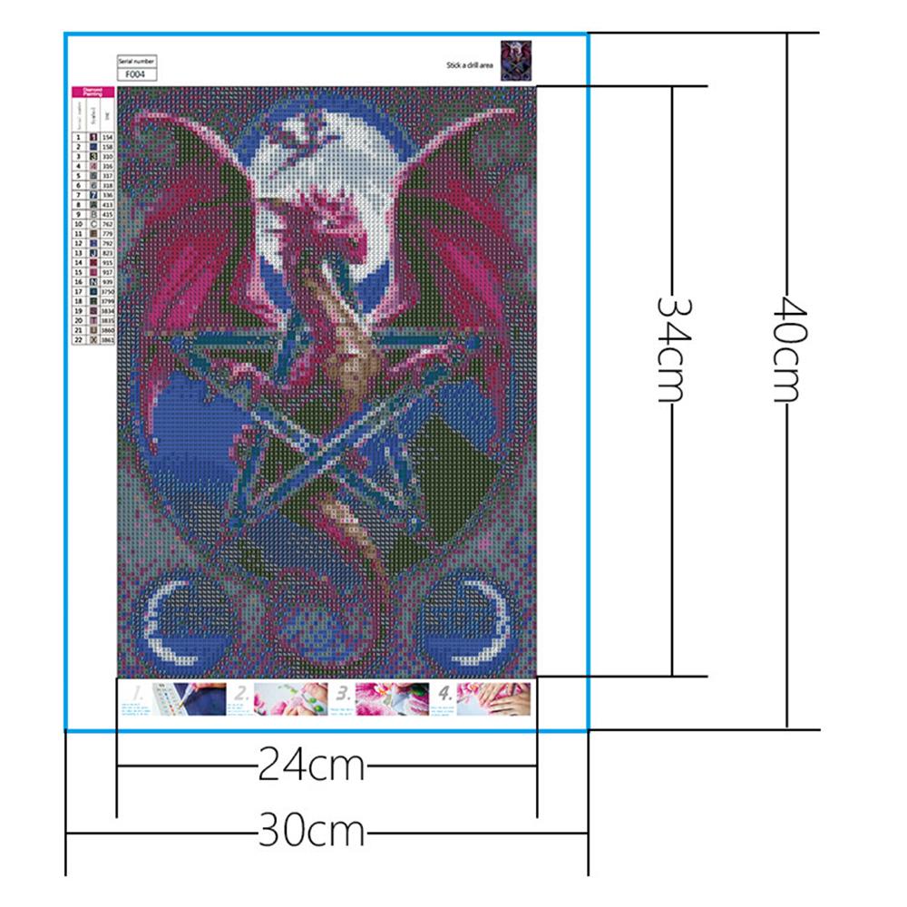 Drache | Full Square Diamond Painting Kits