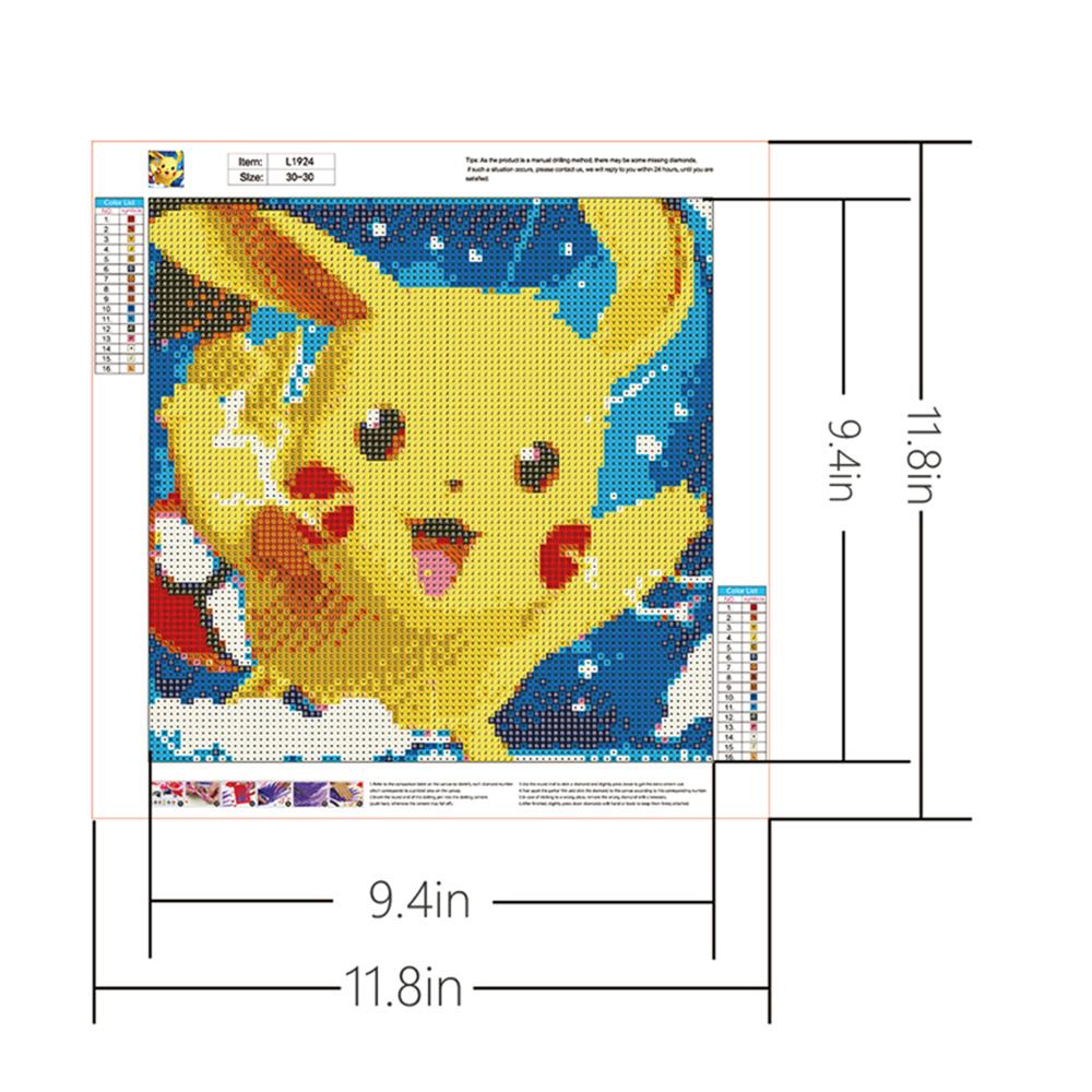The Pokemon | Full Round Diamond Painting Kits