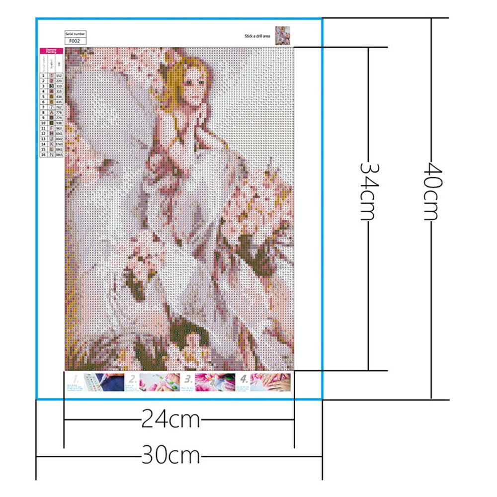 Flower Fairy  | Full Square Diamond Painting Kits