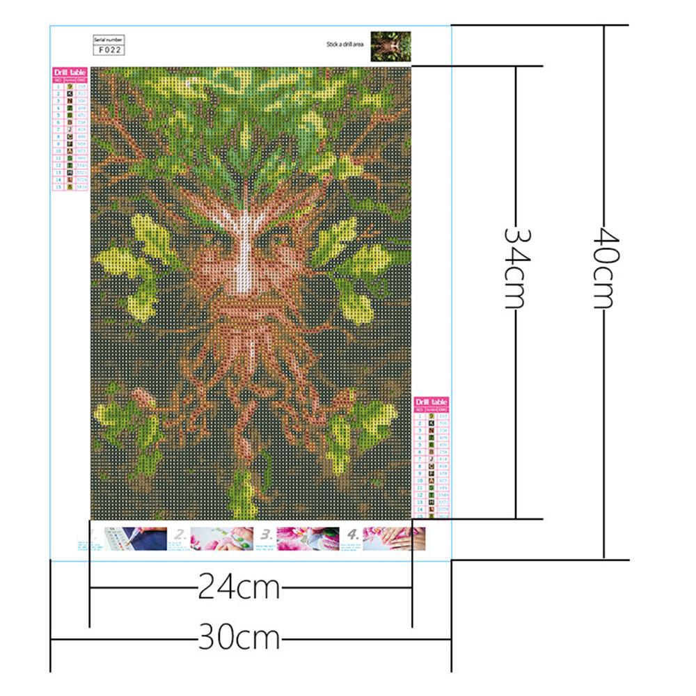 Tree Face | Full Square Diamond Painting Kits