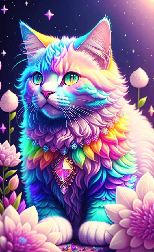 AB Diamond Painting   | Cat