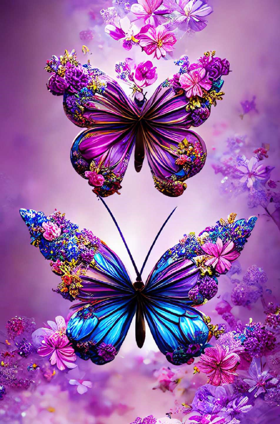 Full Round Diamond Painting Kits  | Butterfly