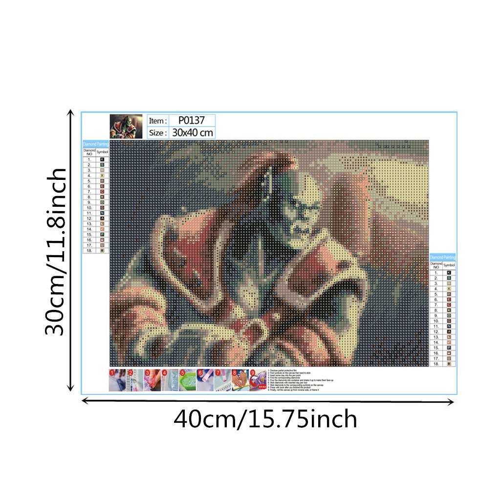 Orc | Full Round Diamond Painting Kits