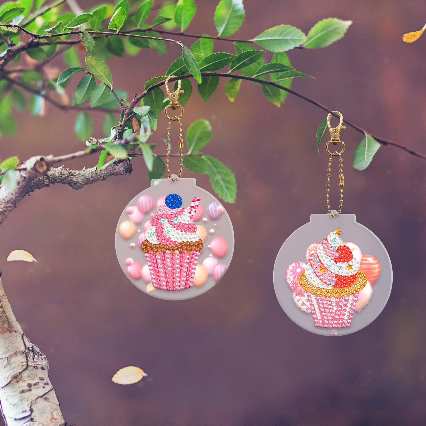 DIY keychain | Ice cream | Two Piece Set