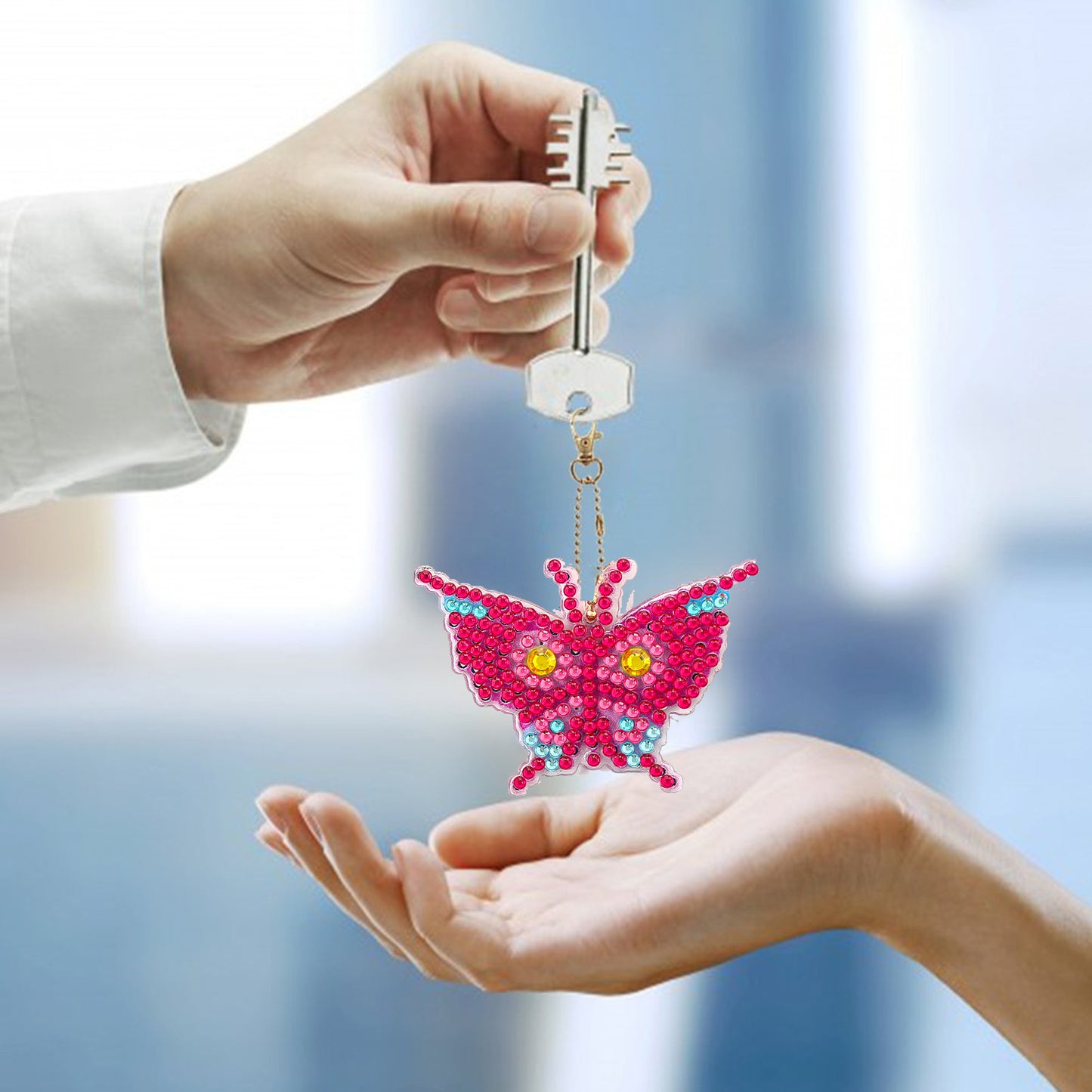 3pcs DIY Keychain | Butterfly