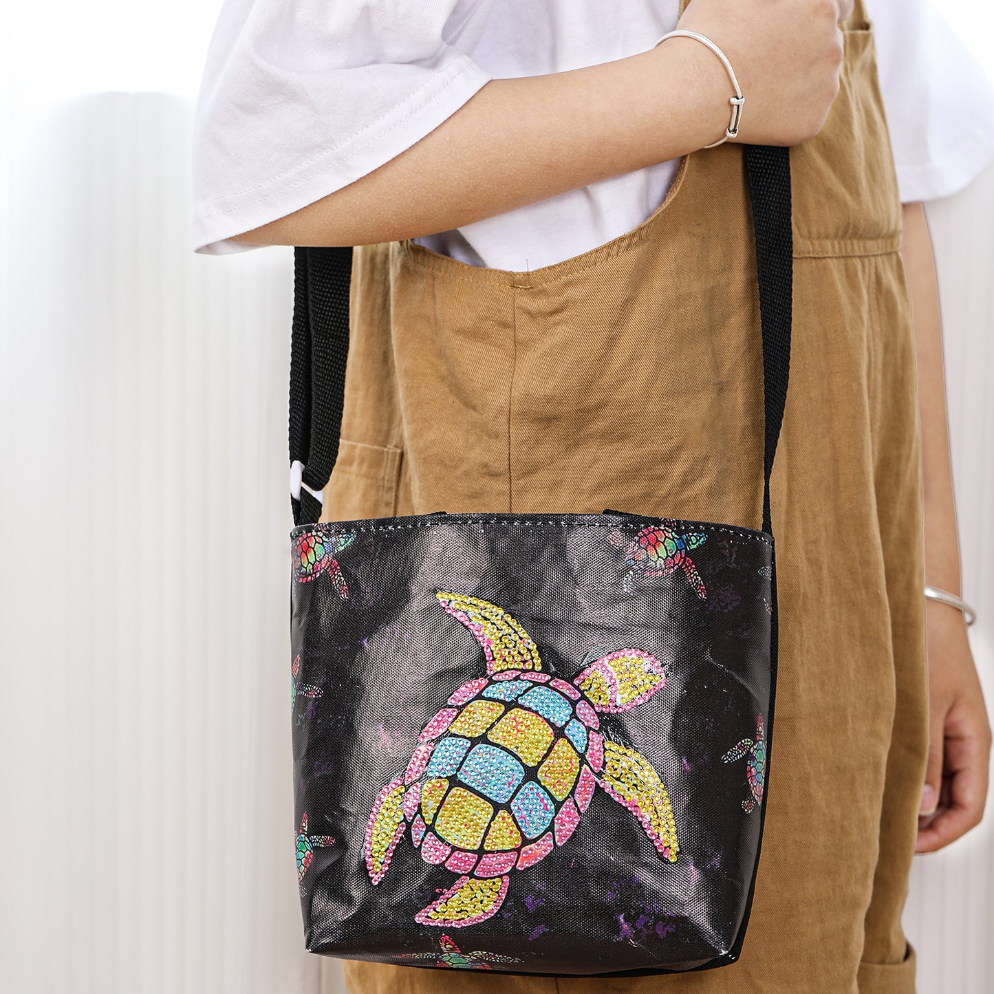 DIY special-shaped Diamond painting package Children's handbag | Turtle