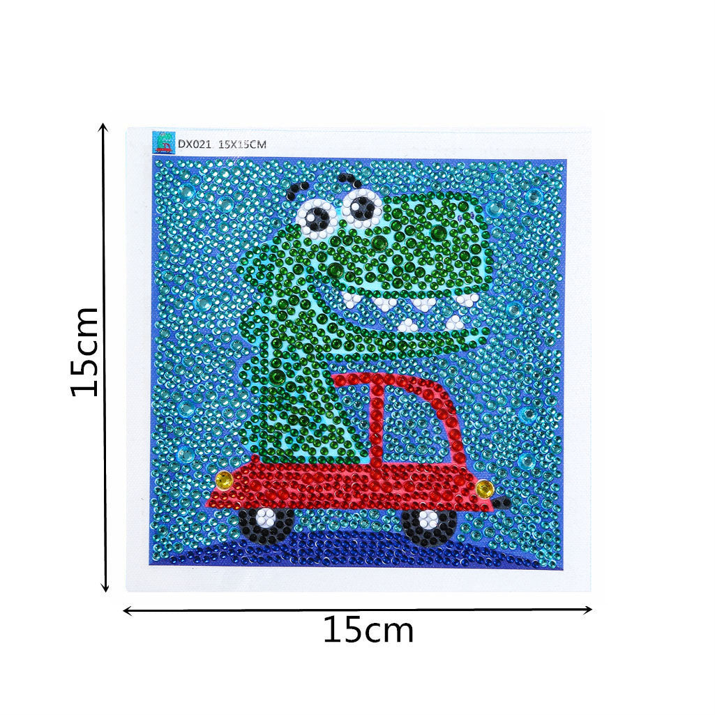 Children's Series-| Dinosaur | Crystal Rhinestone Full Diamond Painted-(Frameless)