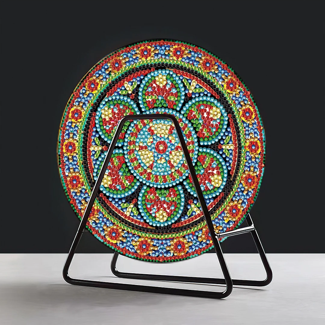 4PCS Diamond Painting Placemats Insulated Dish Mats | Mandala