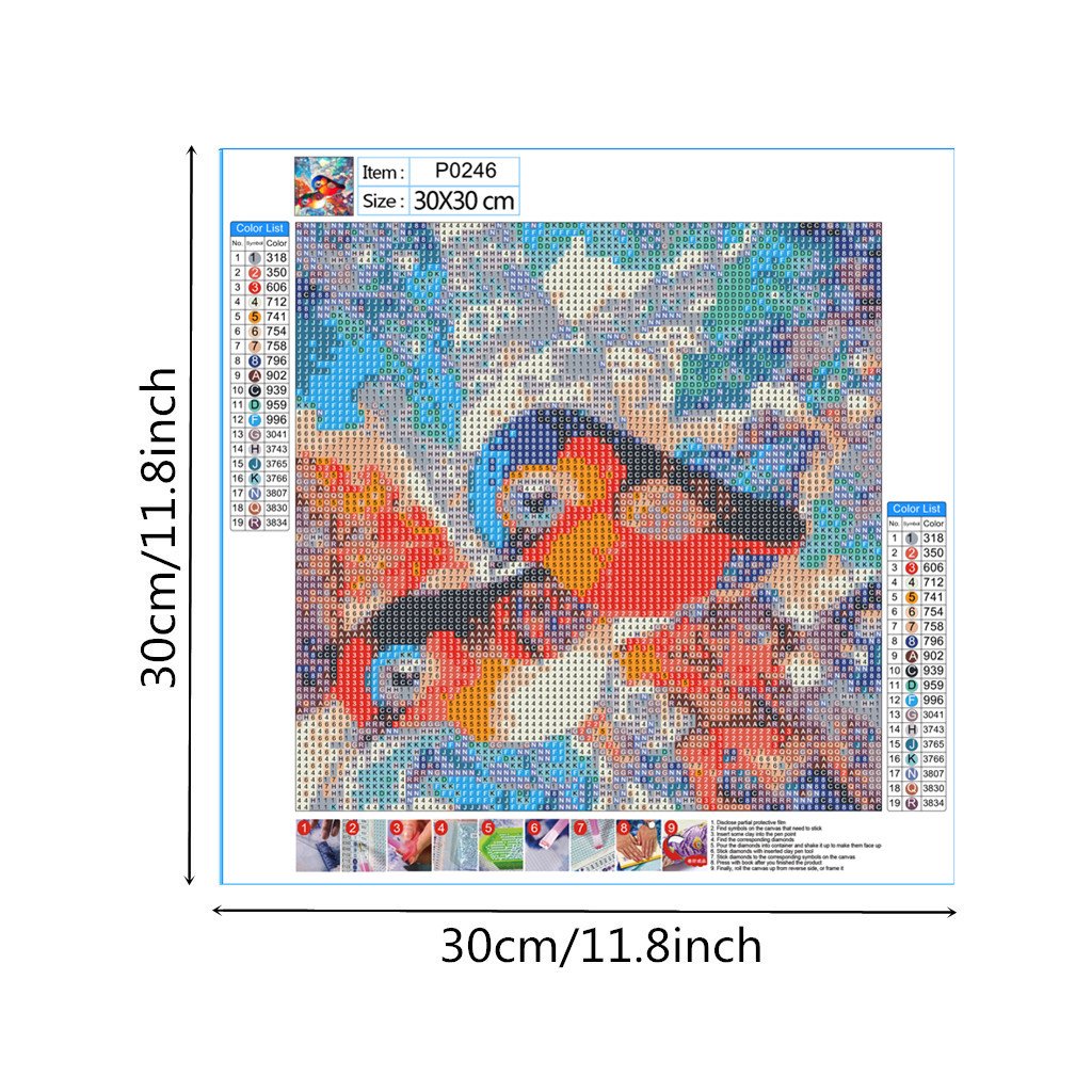 Bird | Full Round Diamond Painting Kits