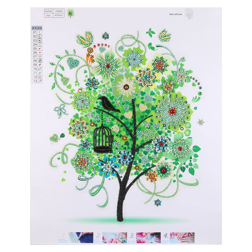 Color tree | Special Shaped Diamond Painting Kits