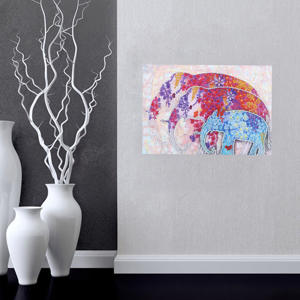 Elephant | Luminous Diamond Painting Kits