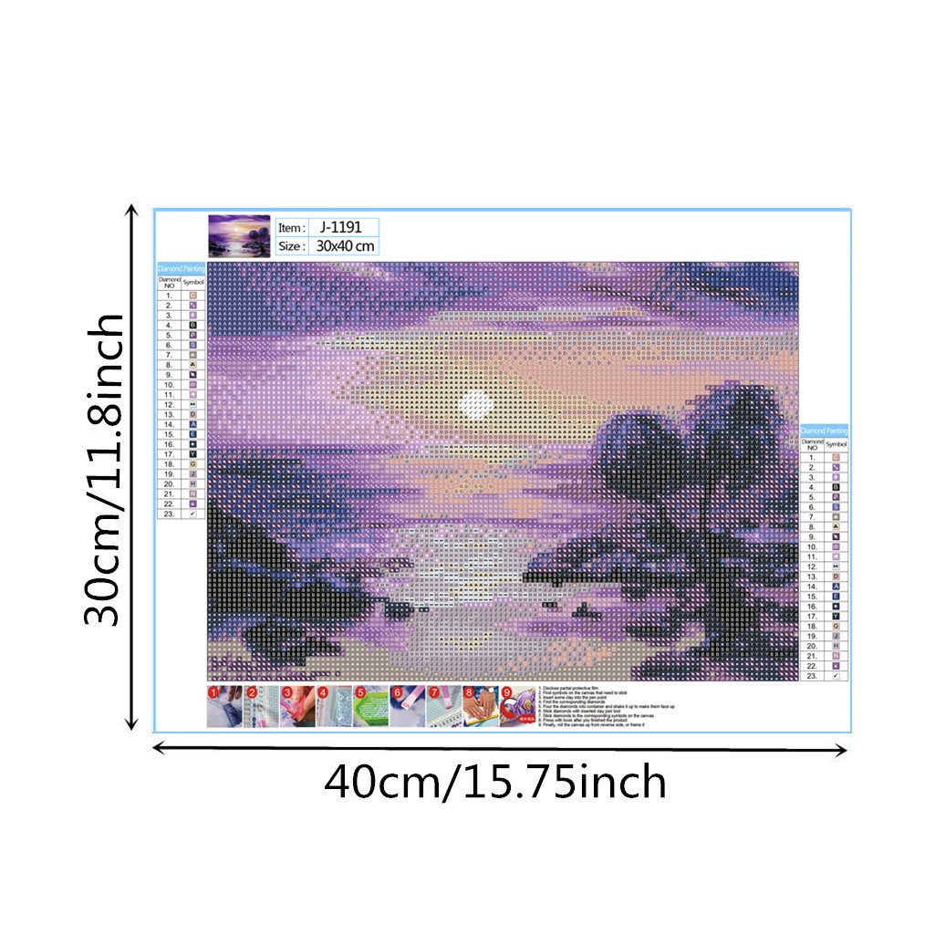 beach | Full Round Diamond Painting Kits